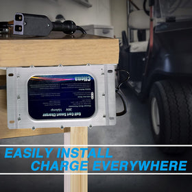 Cllena IP68 waterproof housing protects the charger in wet environments