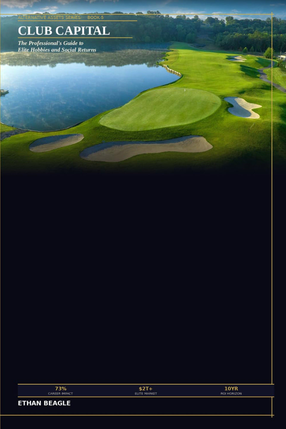 Club Capital book cover; professional networking motif for elite hobbies and social returns.