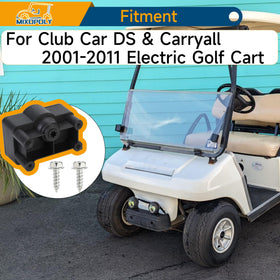 Club Car DS Carryall MCOR installation step with clear guidance.