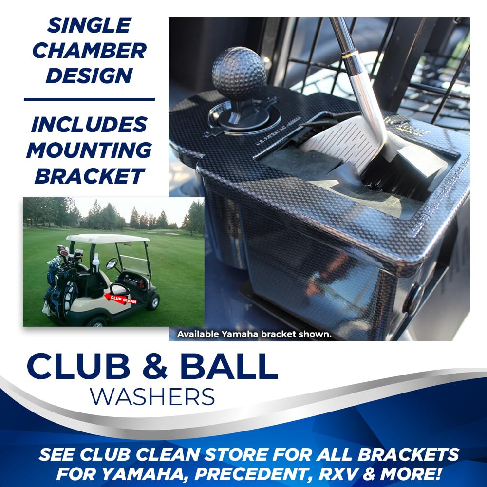 Groove cleaning action shows Club Clean improving spin and backspin potential.