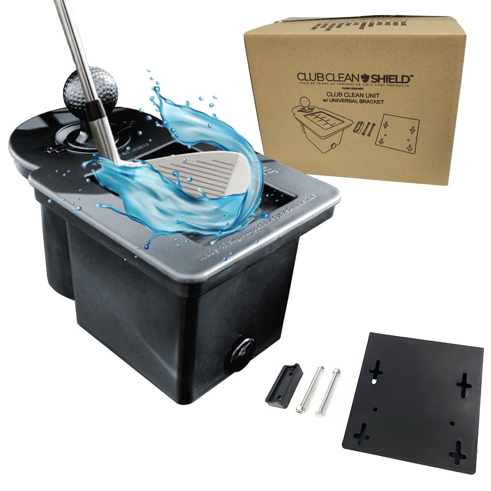 Club Clean original ball-cleaner-washer sharpens grooves for consistent spin