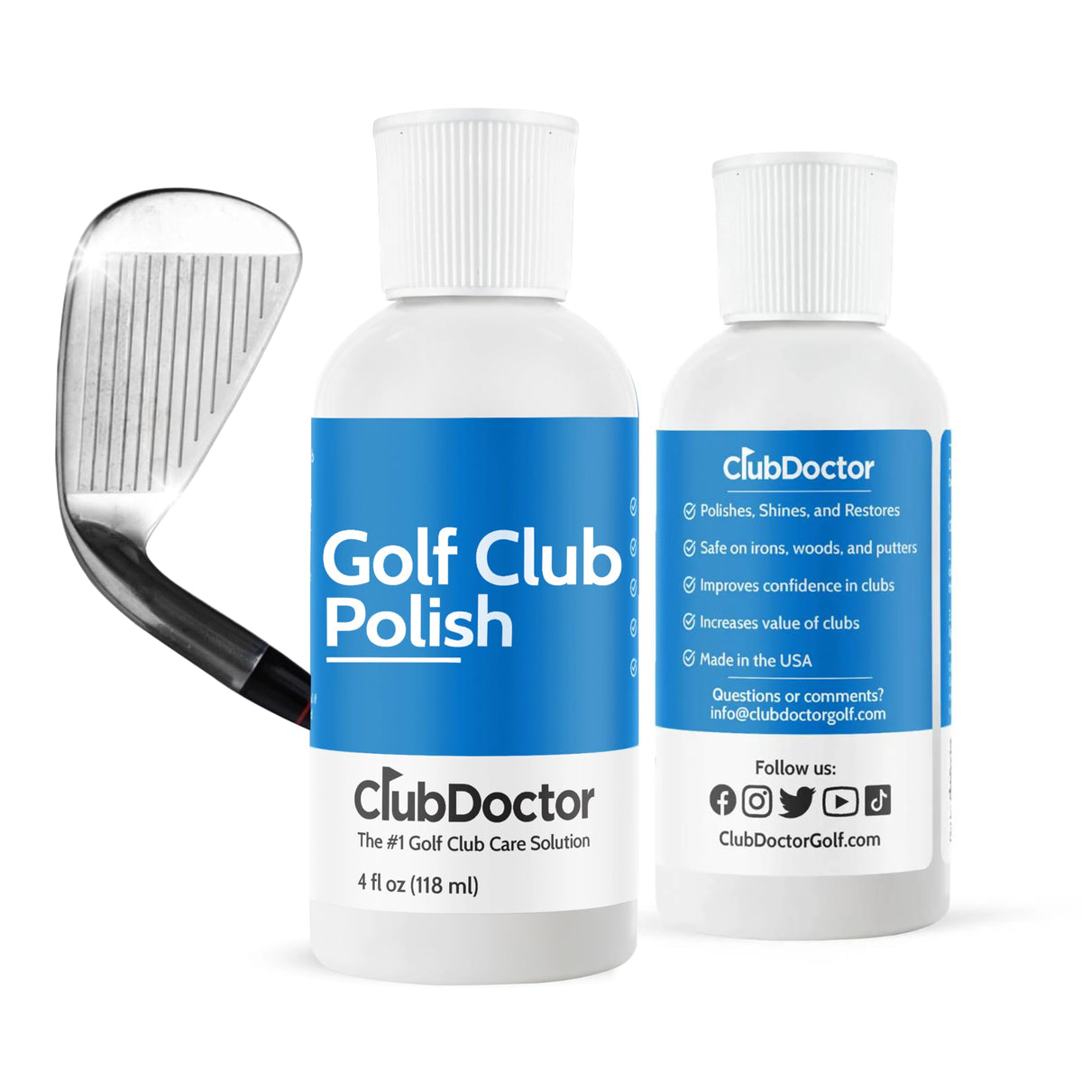 Club Doctor Golf Club Polish returns woods to a showroom shine.