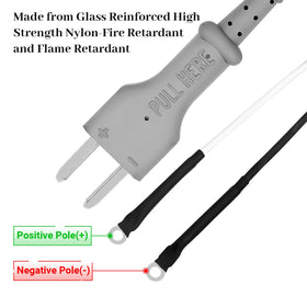 CLUBRALLY 2 blade DC connector for strong, reliable connections