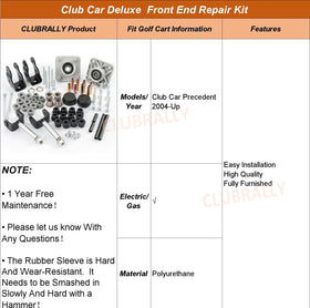 2004+ Club Car Precedent parts kit ready for maintenance.