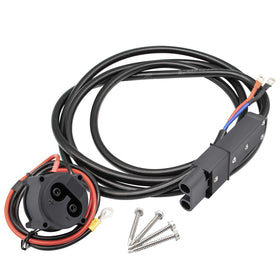 ClubRally 48V MAC DC charger plug with 130in cord for reliable golf cart charging.