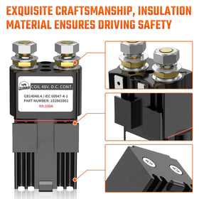 CLUBRALLY 48V solenoid for Tempo model with straightforward installation