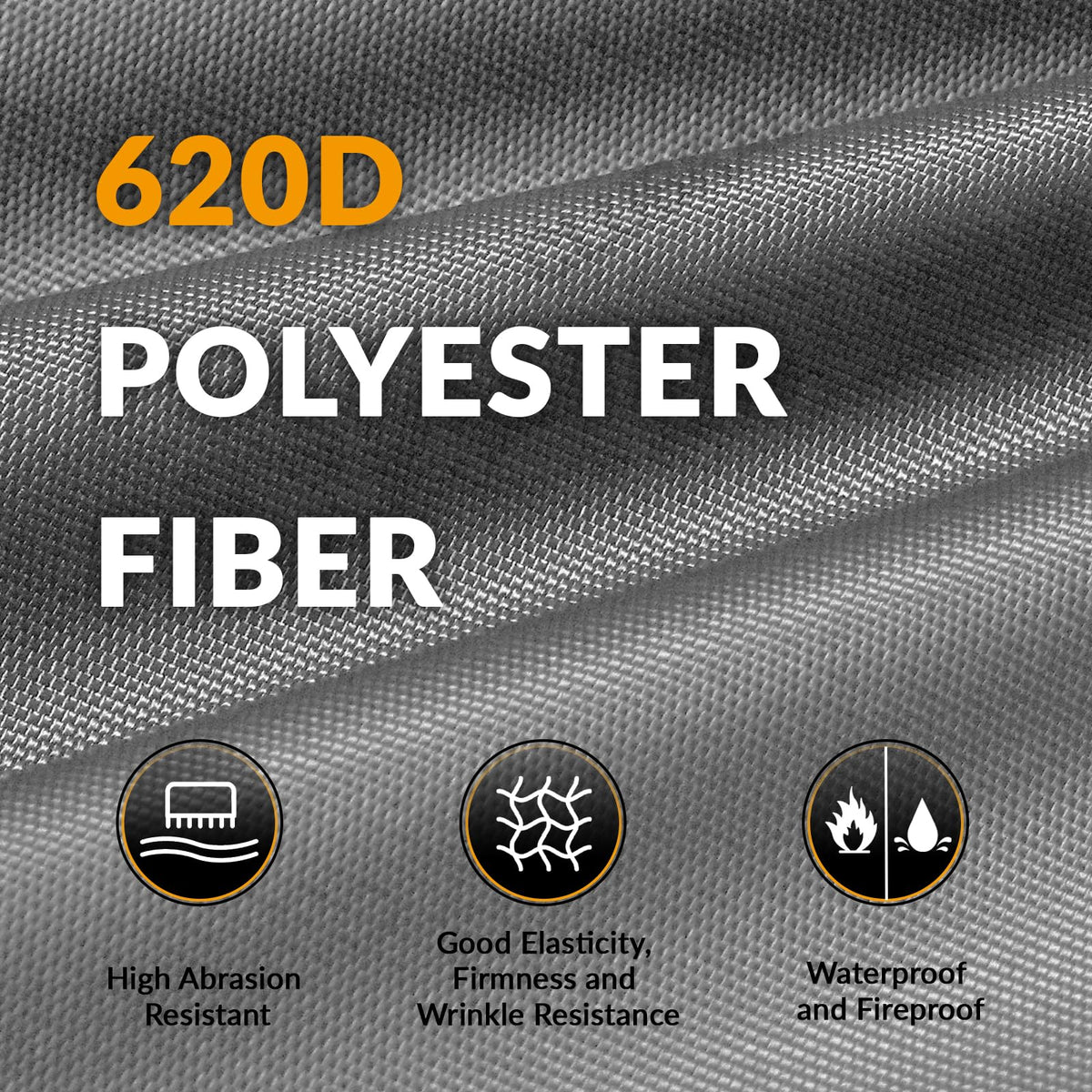ClubRally 620D waterproof cover protects carts from rain and dust