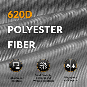ClubRally 620D waterproof cover protects carts from rain and dust