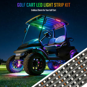 CLUBRALLY 6-pack kit contents include strips and remote