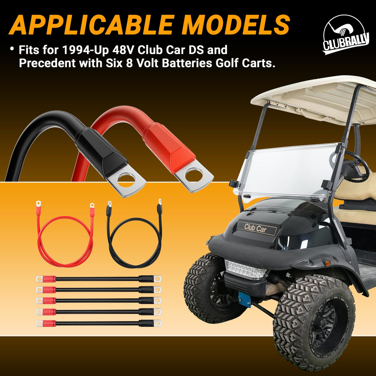 ClubRally cables offer flexible routing with reduced resistance for efficiency.