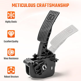 CLUBRALLY anti-slip textured surface enhances grip during driving