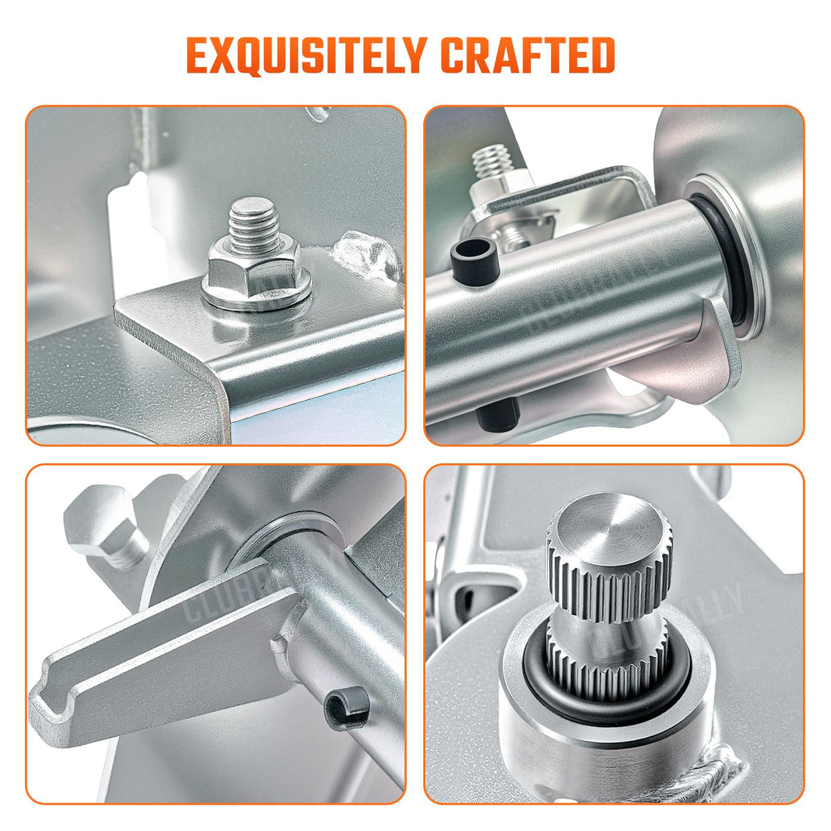 CLUBRALLY bracket for Yamaha G19 enhances pedal alignment and smooth operation.