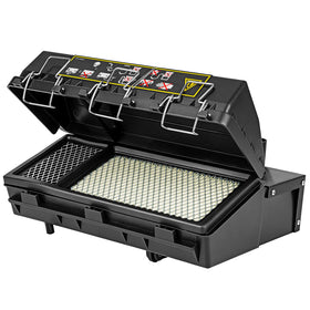 ClubRally air box filter assembly shown for EZGO model, enhances airflow and keeps engine clean.