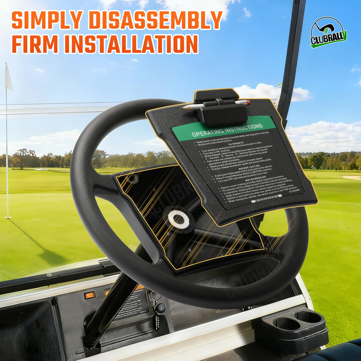 CLUBRALLY anti-slip texture helps secure control even in warm conditions