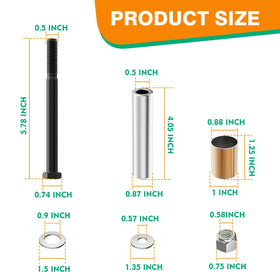 CLUBRALLY bearing kit supports smooth spindle operation.