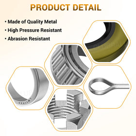 CLUBRALLY bearing kit overview showing 8-piece contents for full rebuild