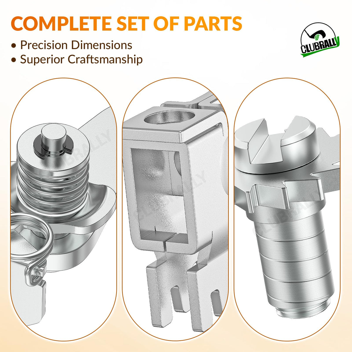 ClubRally brake block component designed to enhance braking performance