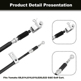 Passenger side cable length 50.19 inches for G8/G14 models.