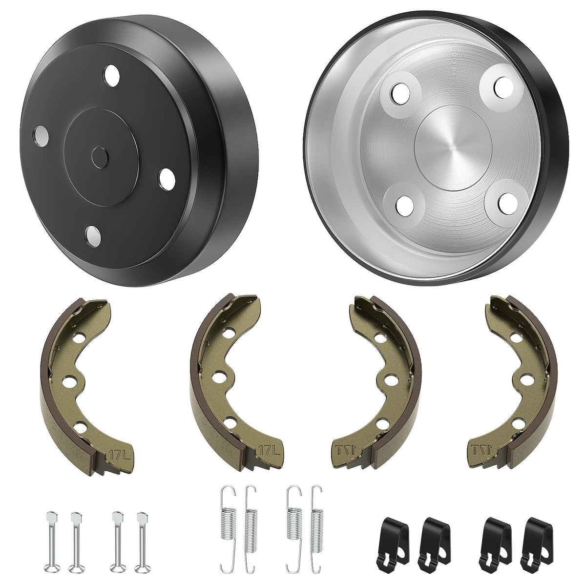 CLUBRALLY brake drum for Club Car DS improves braking consistency and safety