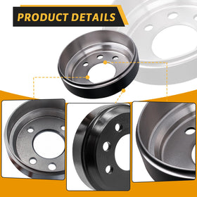 CLUBRALLY brake drum kit for Yamaha J55-G6521-00-00 fits multiple models.