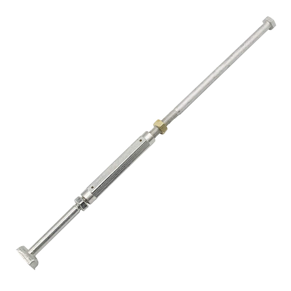 ClubRally brake equalizer rod left view improves braking balance for Club Car Precedent