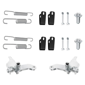CLUBRALLY brake shoe spring kit layout shows all components for quick reference