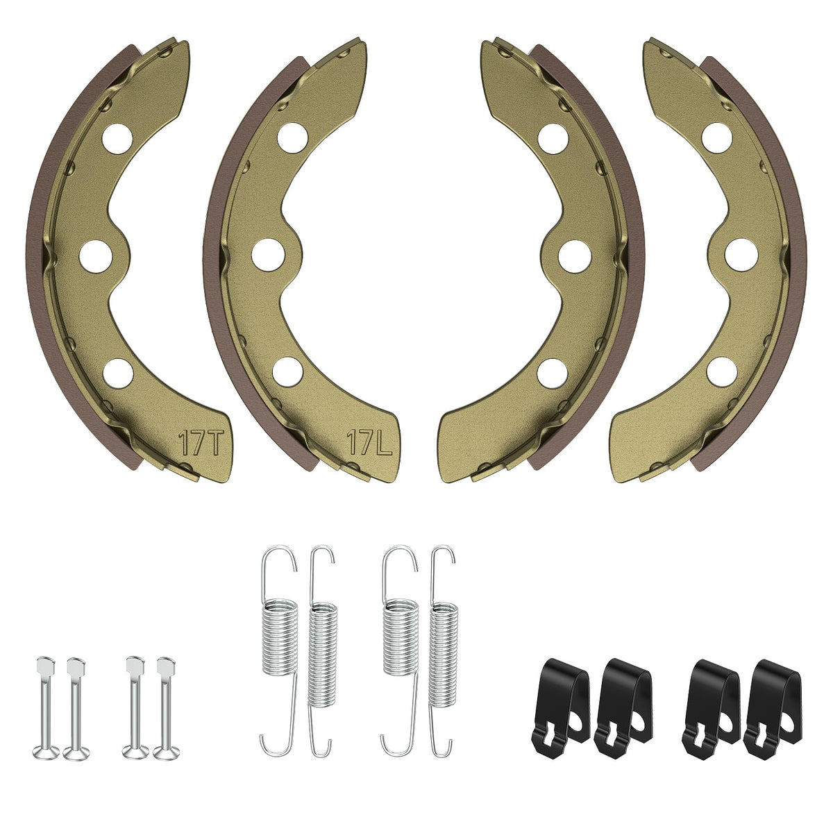 ClubRally brake shoes kit DS Precedent front view shows fitment potential.