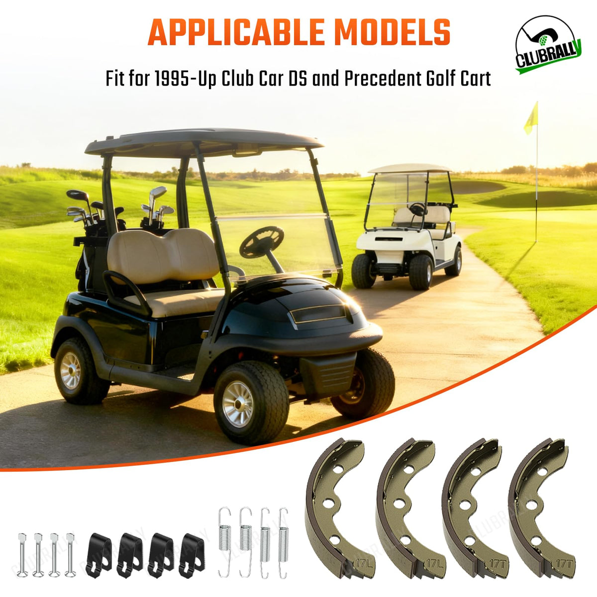 Durable construction implying reliable braking performance.