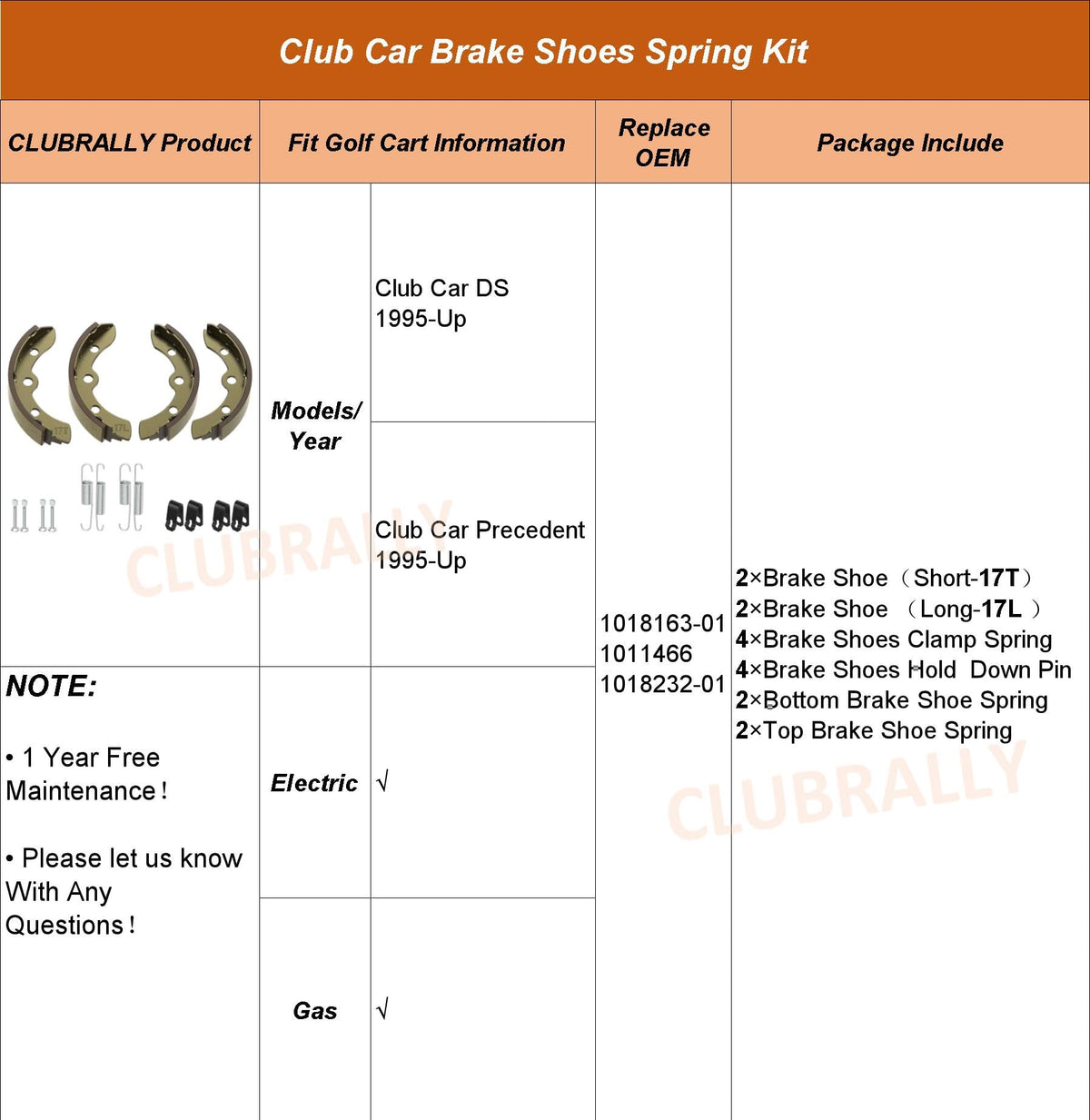 Clear ClubRally brake kit design supports enhanced braking control.
