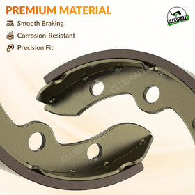 ClubRally brake shoes long 17L variant for extended wear