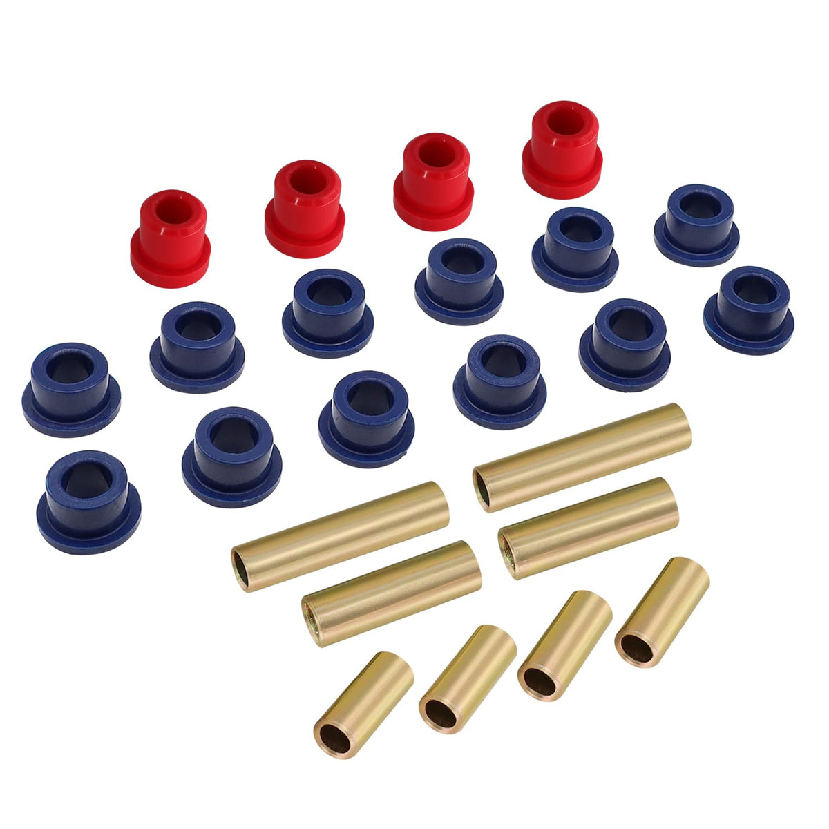 CLUBRALLY bushing kit close-up on front upper arm for smoother rides.