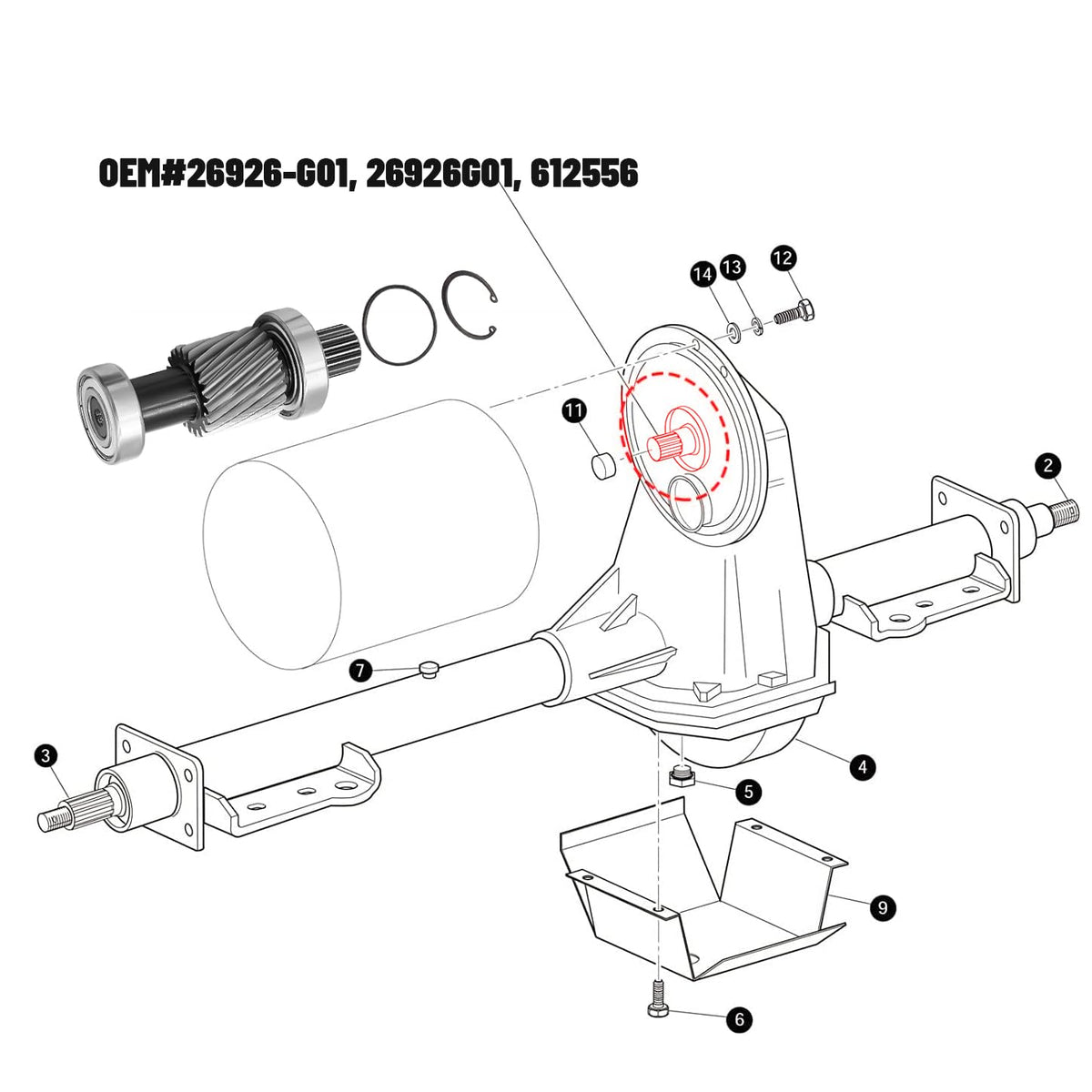 ClubRally clasp spring included for secure shaft installation and performance.
