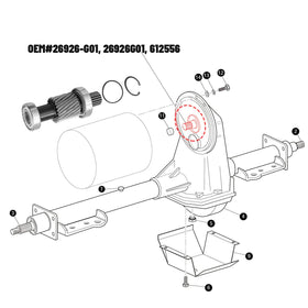 ClubRally clasp spring included for secure shaft installation and performance.