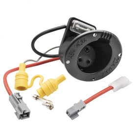 CLUBRALLY charger receptacle for Club Car ensures stable power connection