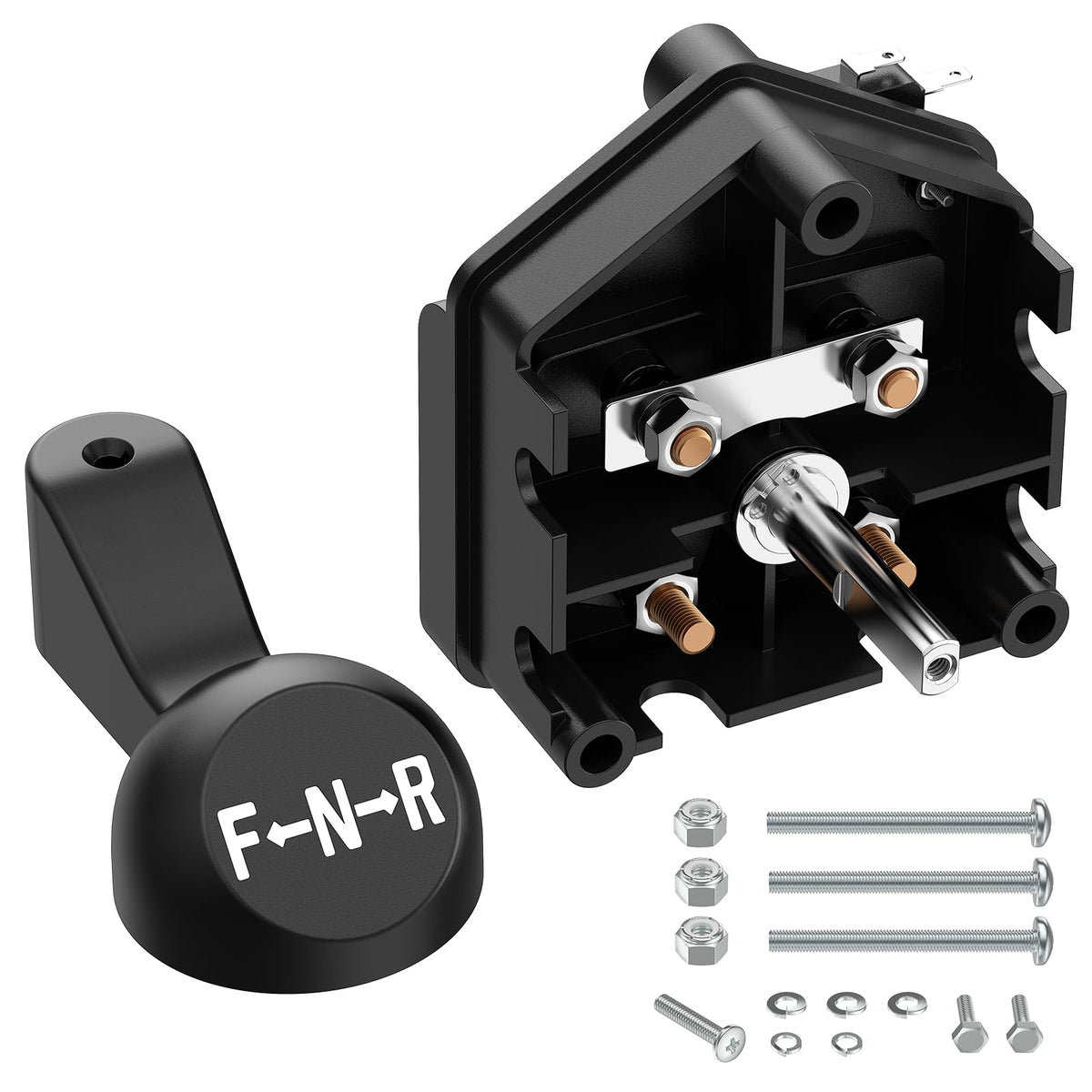 Clubrally Club Car DS 36V forward-reverse switch with compact control and switch detail