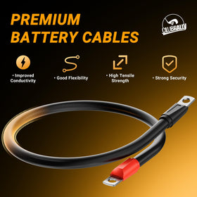 CLUBRALLY four gauge wires resist heat and abrasion for longer life