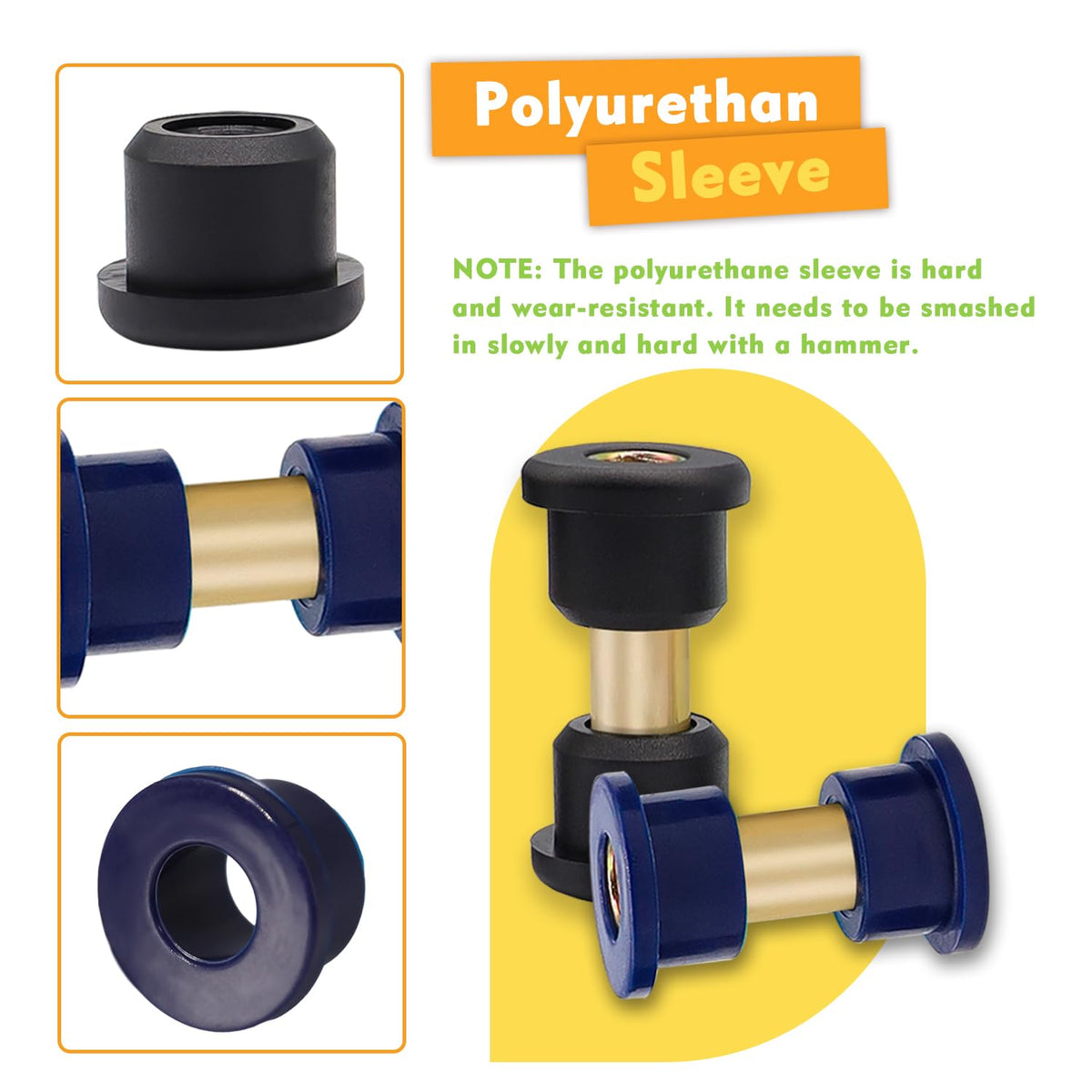 CLUBRALLY delta upper clevis included for precise front-end alignment.