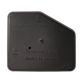 CLUBRALLY electrical box cover for Club Car DS front view with precise fit and protection.