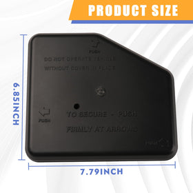 Installed CLUBRALLY box cover on a DS showing quick, tool-free installation.