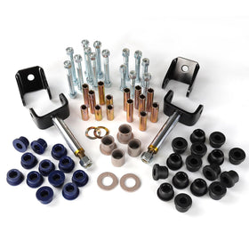 CLUBRALLY DS front end bushing kit box improves steering feel and durability.