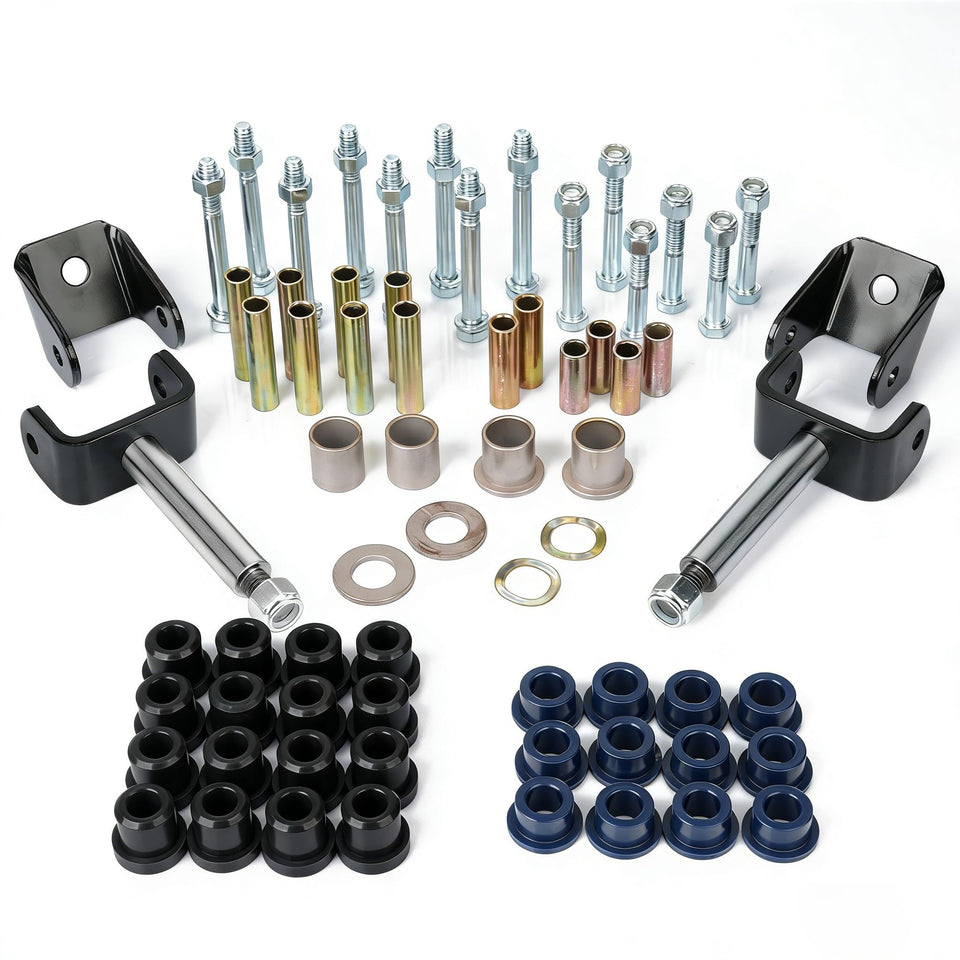 CLUBRALLY Club Car DS front end rebuild kit installed for smoother steering.