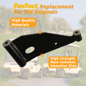 ClubRally arm kit installed on Club Car Precedent 2004-Up for smoother handling.