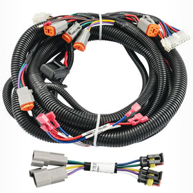 ClubRally Club Car Precedent wiring harness closeup showing durable copper core wiring