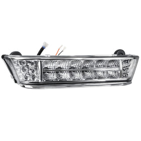 CLUBRALLY Club Car Precedent LED headlight bar front view for improved visibility.