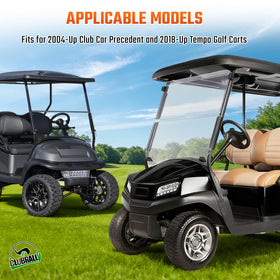 CLUBRALLY spindle compatibility with Club Car Precedent and Tempo models