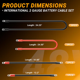 CLUBRALLY copper cables provide lasting performance and heat resistance.