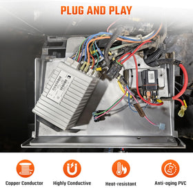 ClubRally copper-core wiring detail for high-temperature resistance and longevity