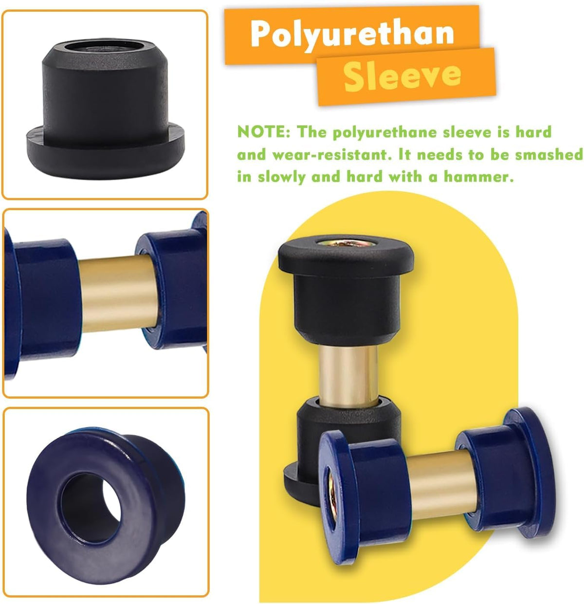 CLUBRALLY Delta upper clevis for precise alignment.