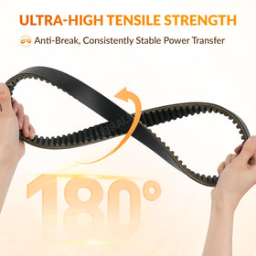 CLUBRALLY OEM-style replacement belt supports easy installation and longevity.