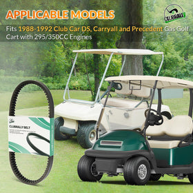 High-quality CLUBRALLY belt helps prevent slipping on the golf course.